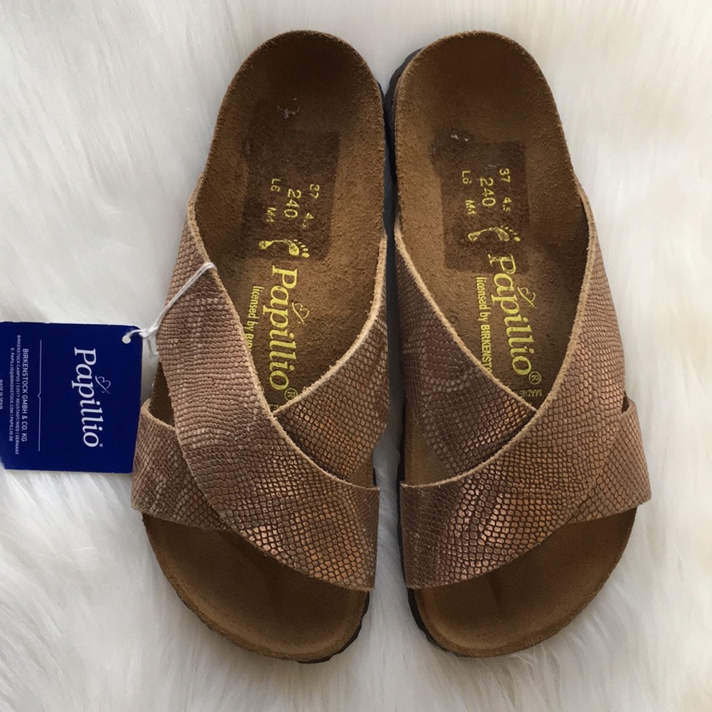 Birkenstock Papillio Daytona Phython Rose Sandals